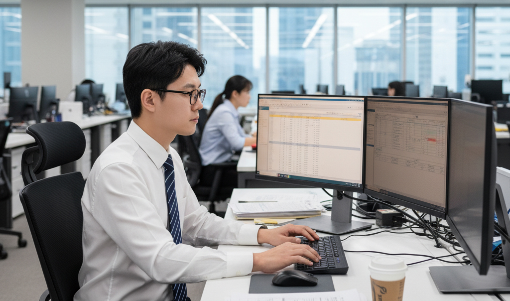 고려신용정보 업무 모습